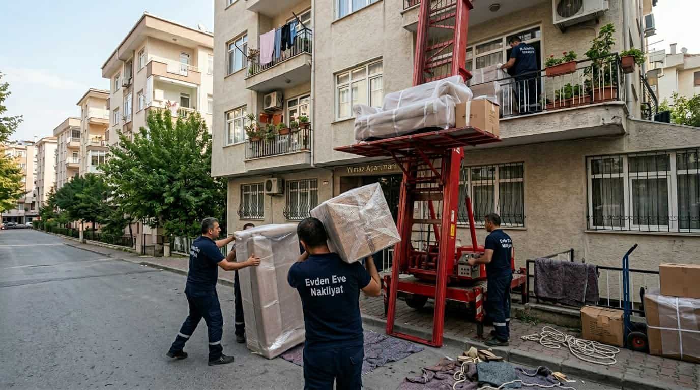 Daireden Araca Eşya Aktarma