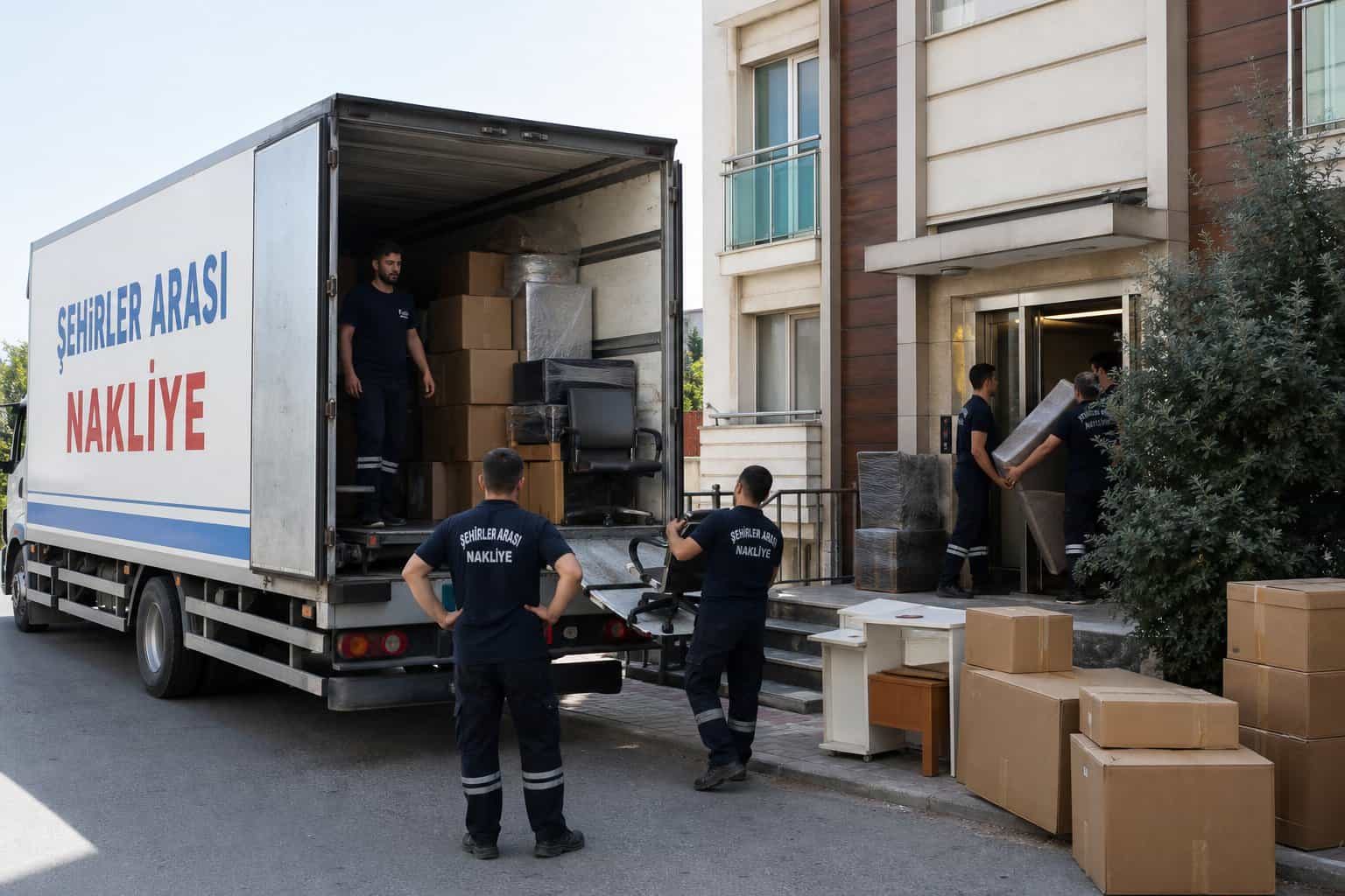 Kolileri sevkiyata hazırlama